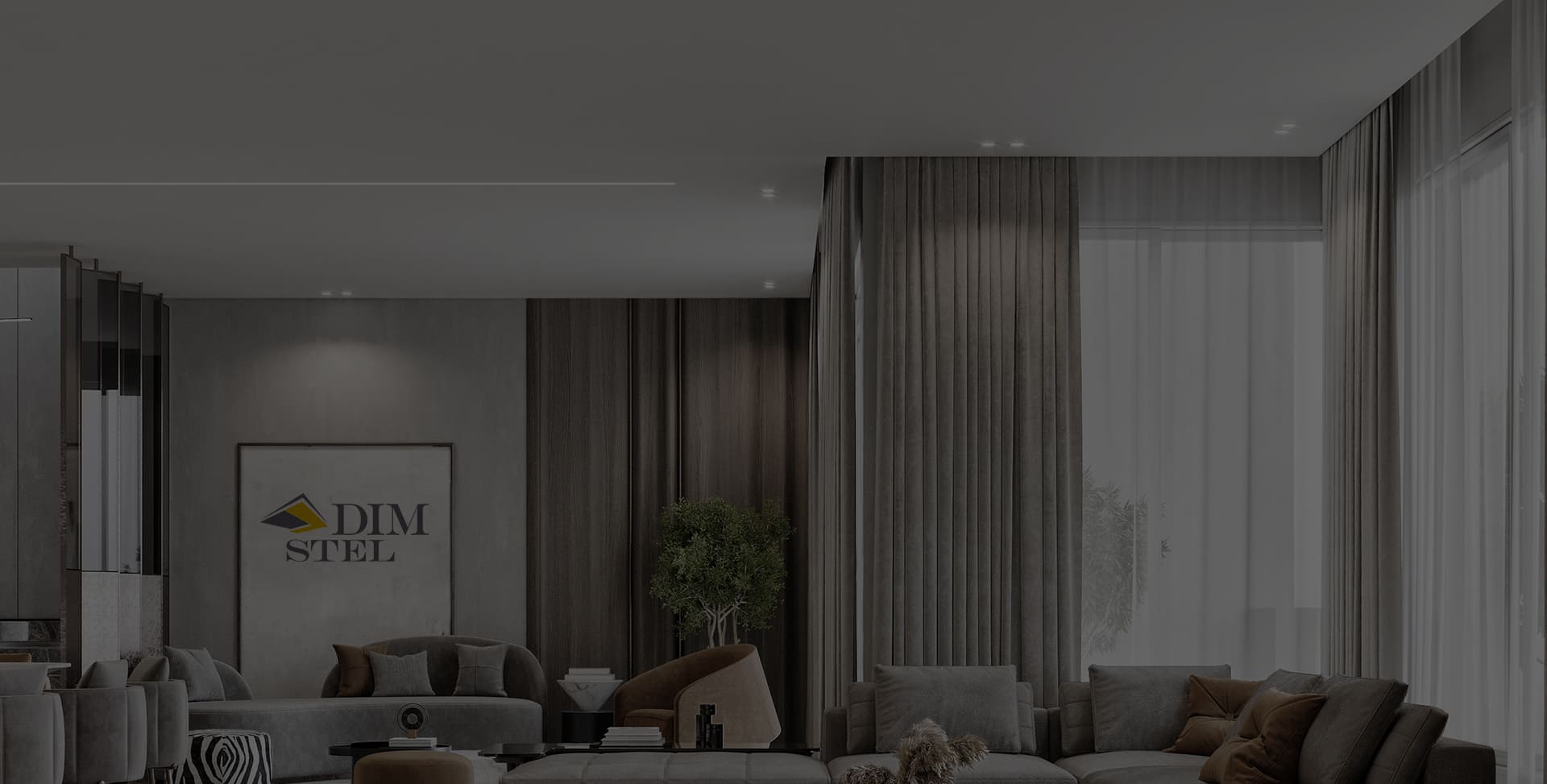 Фото тканинних стель в інтер'єрі