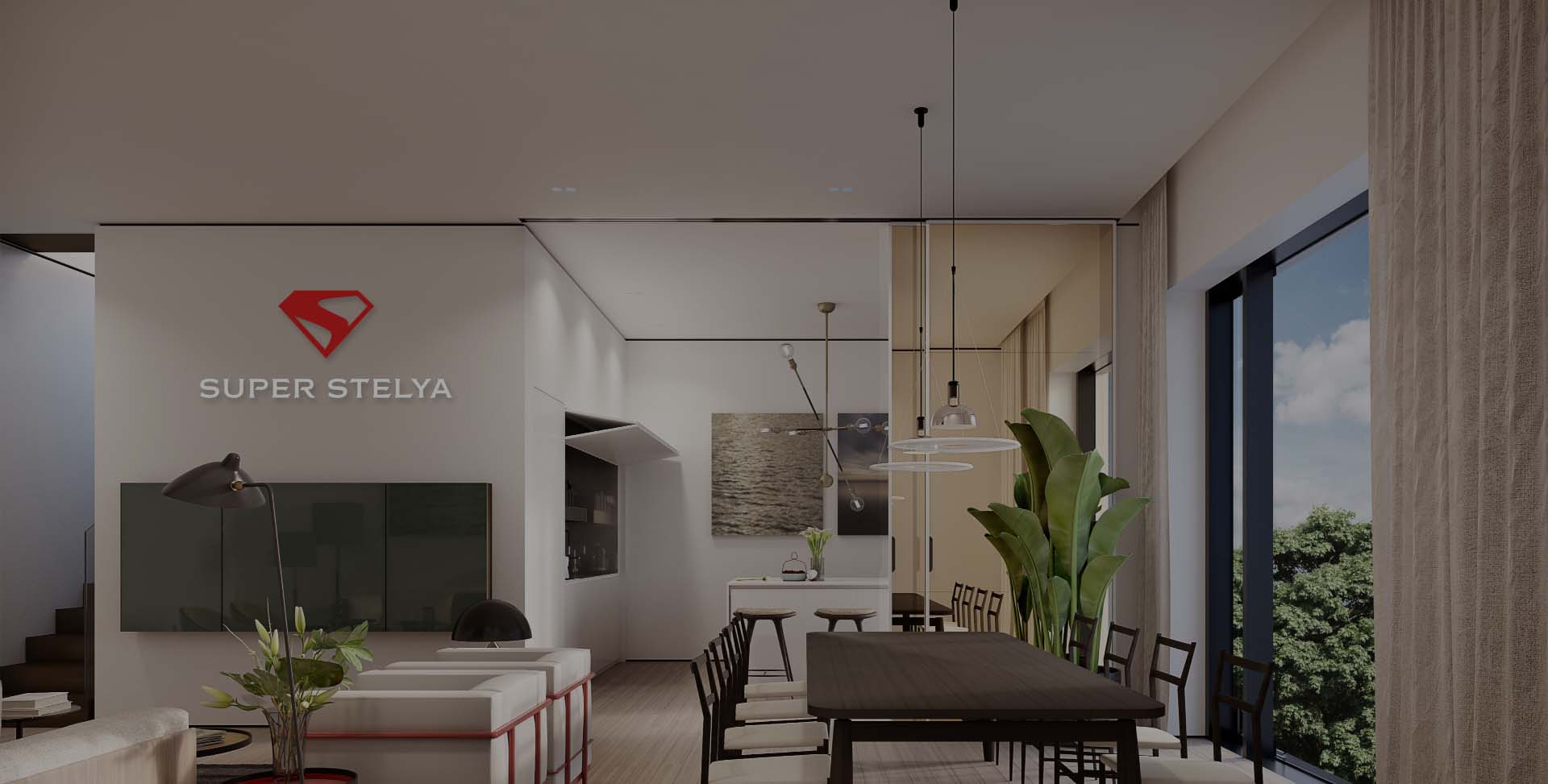 тканинні натяжні стелі фото