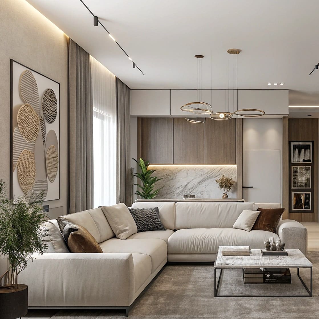 Паряща тканинна стеля фото