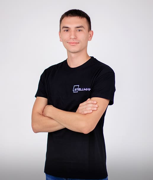 Владислав Лепетень - монтажник компанії Владислав Лепетень - монтажник компанії Stellman Cherkasy